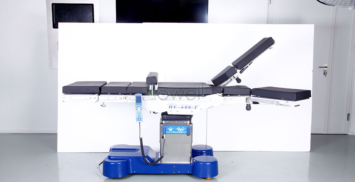radiolucent operating table